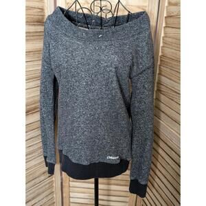 Colleseum Medium Women's Gray Knit Sweater Missing String